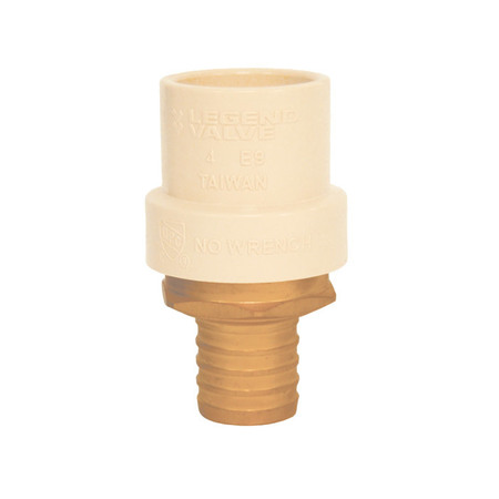 LEGEND VALVE 3/4" PEX x CPVC ADAPTERS NL 302-424NL